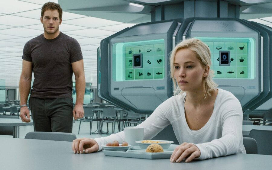 jennifer lawrence chris pratt passengers