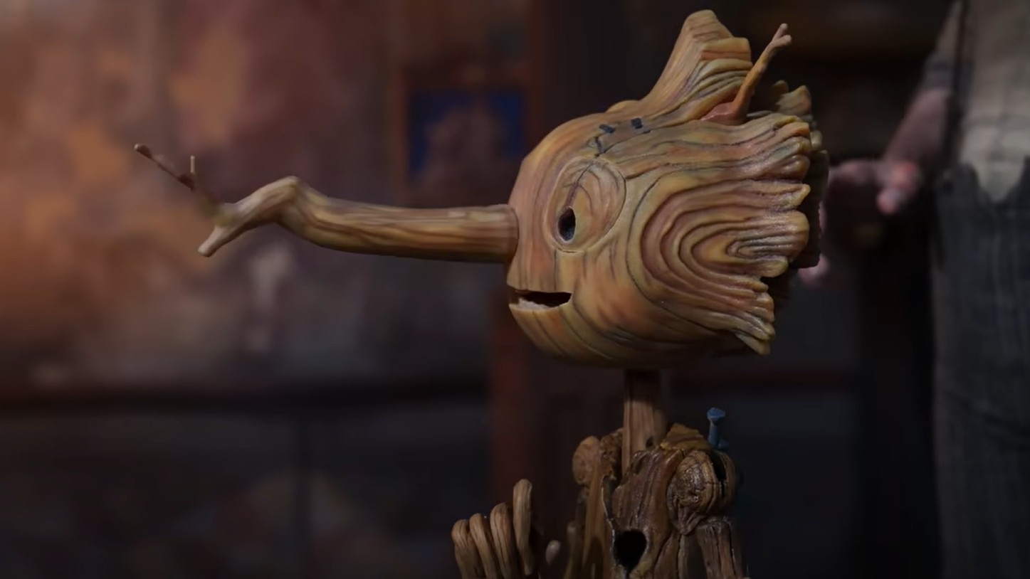 Guillermo del Toro's Pinocchio trailer shows Tilda Swinton blue fairy