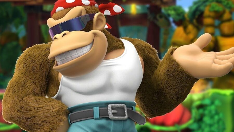 super mario bros funky kong