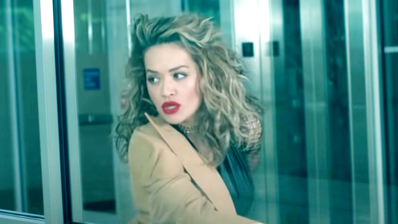 Rita Ora Hits The Gym In Skintight Spandex