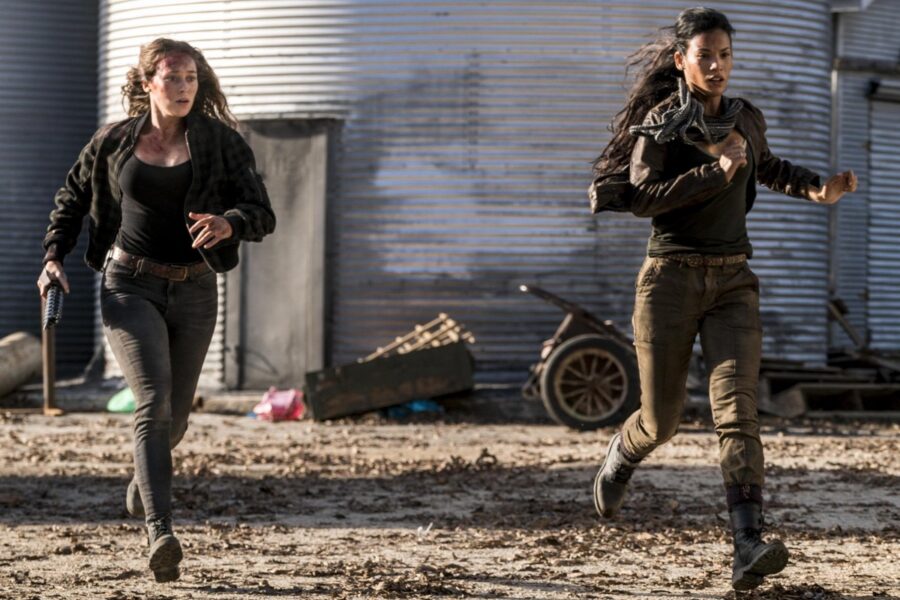 Danay Garcia and Alycia Debnam Carey Fear the Walking Dead