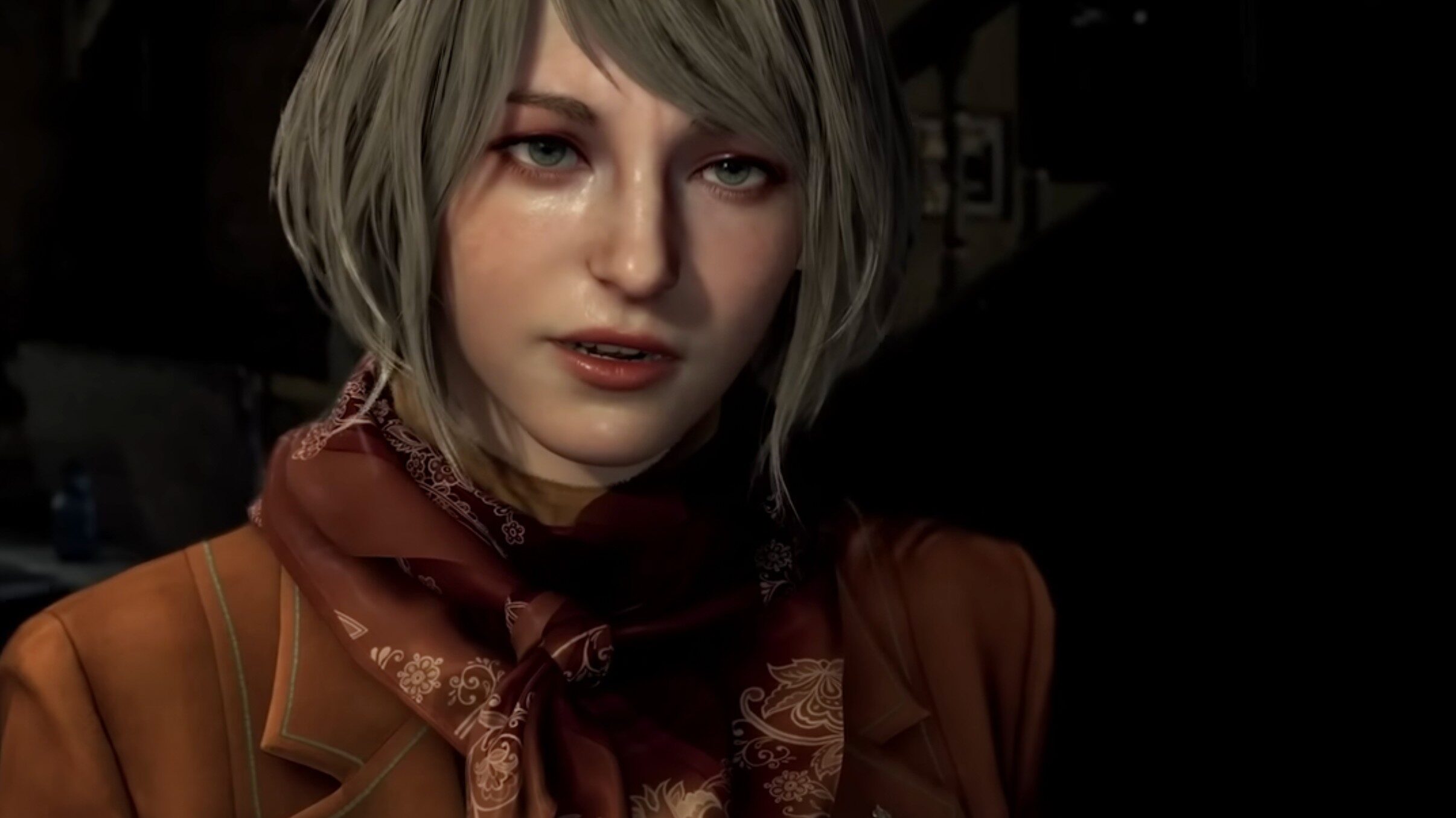 Resident Evil 4 Remake's new Ashley model is portrayed by an