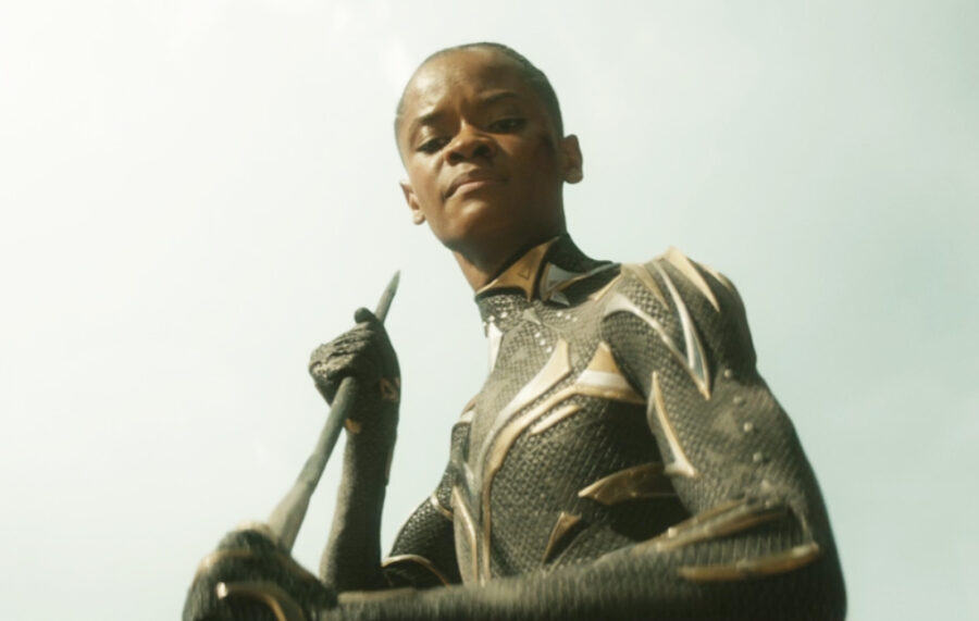 Letitia Wright as Black Panther