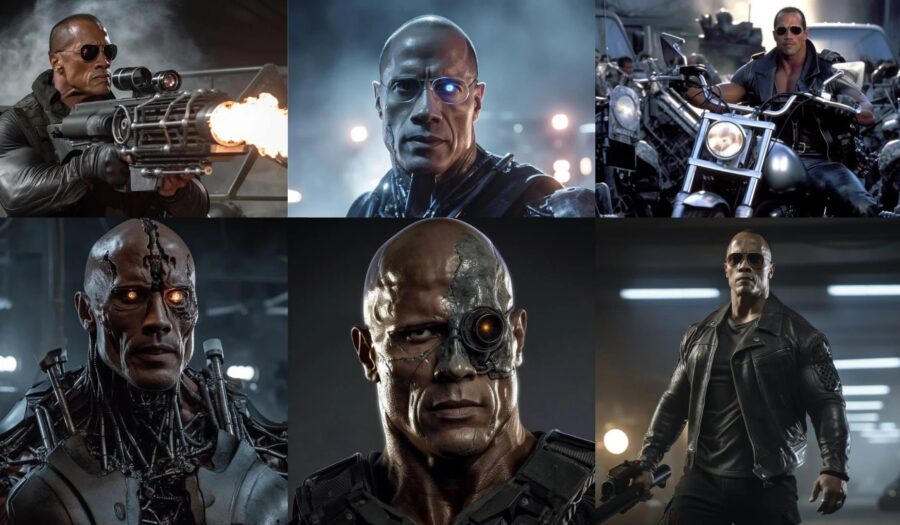 dwayne johnson terminator