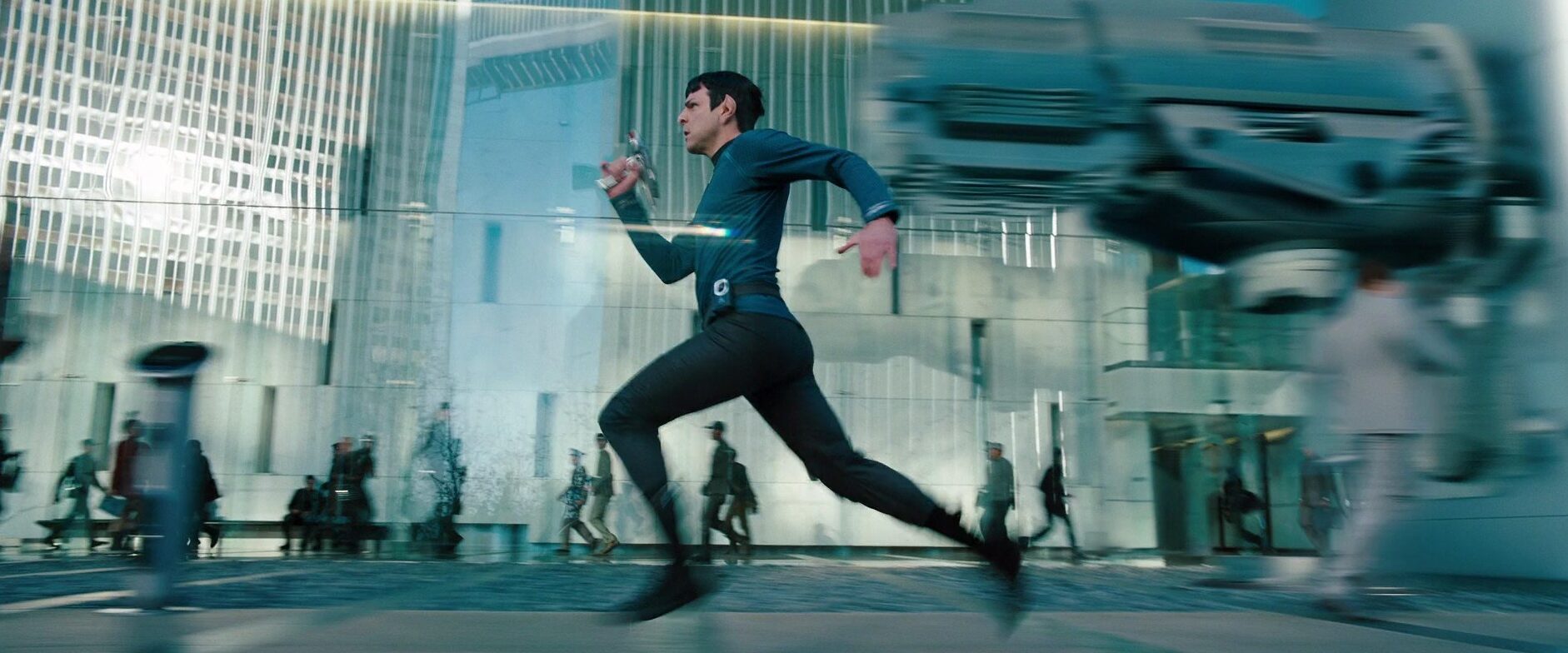 Spock Running Into Darkness