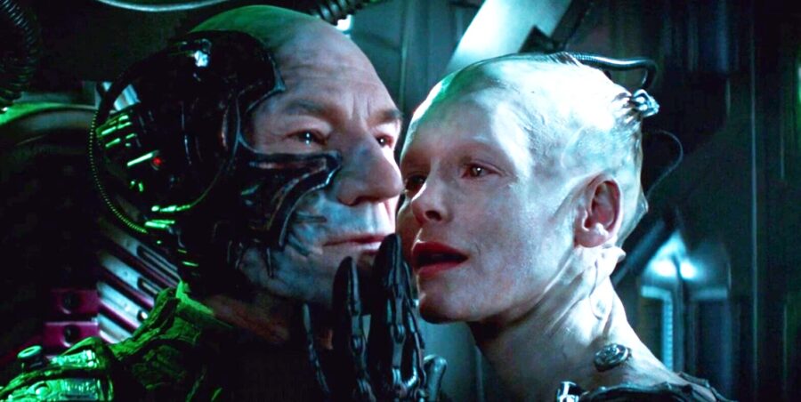 best star trek villain borg queen