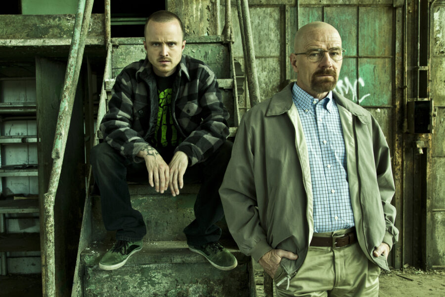 Bryan Cranston and Aaron Paul