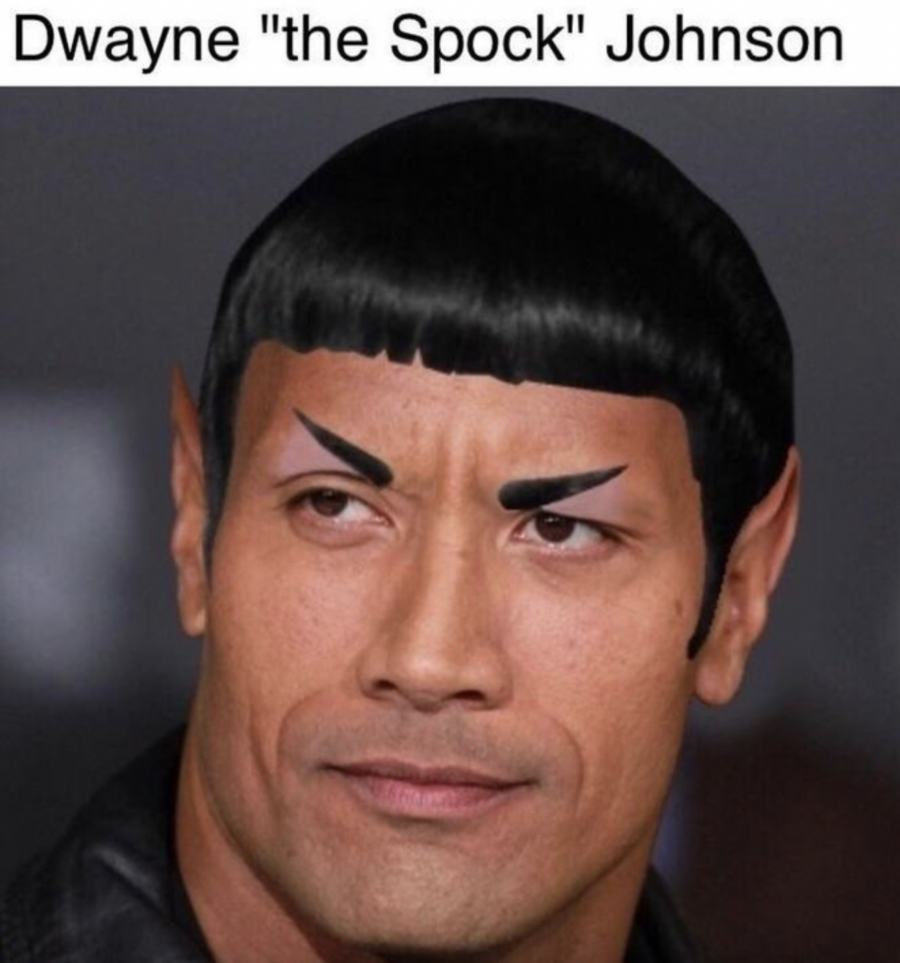 Dwayne The Rock Johnson eyebrow raise meme | Magnet