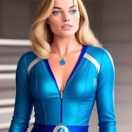 Margot Robbie as a Marvel character