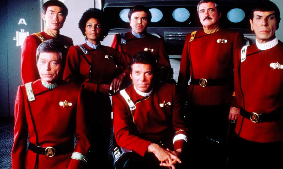 Star Trek movie uniforms