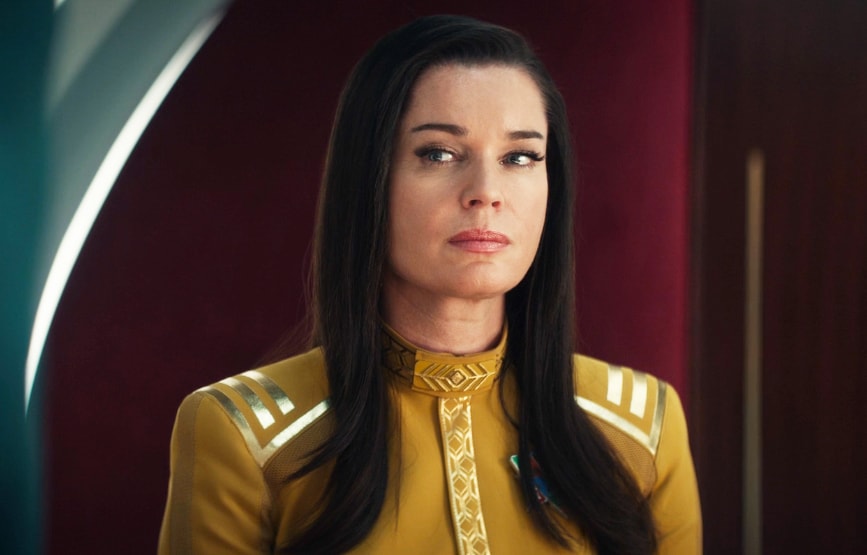 Star Trek Rank stripes on shoulders