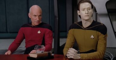 Picard data Hamlet star trek