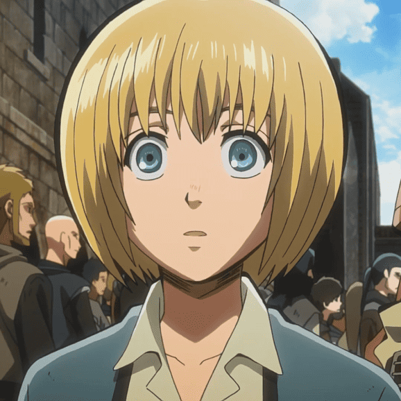 Attack on Titan Armin voice