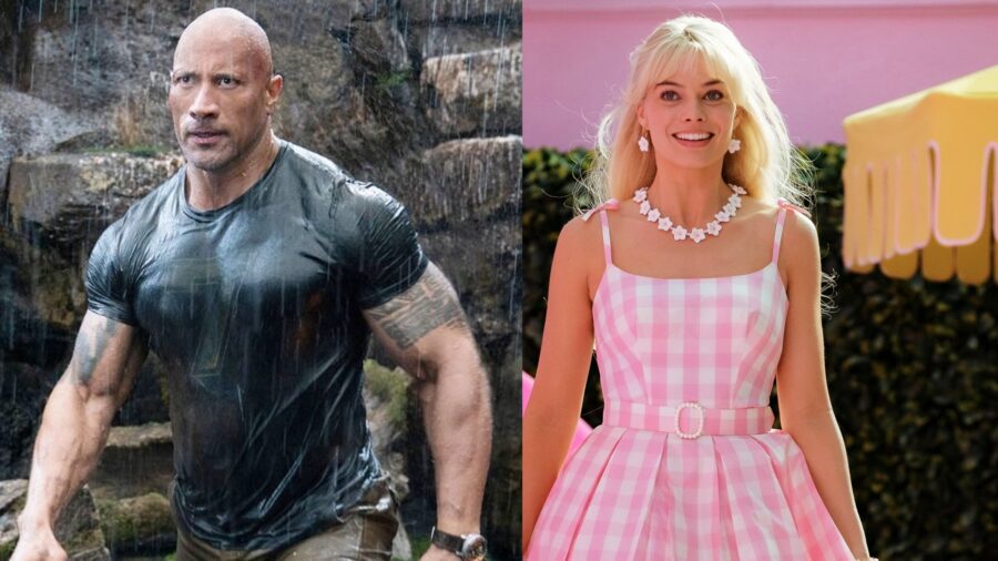 the rock margot robbie starlight