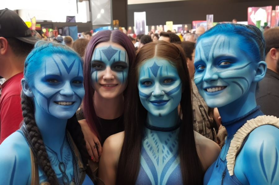 Young avatar fans