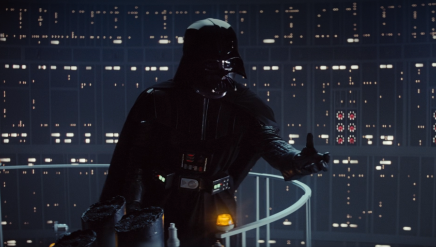 Anakin Skywalker tries to help his son