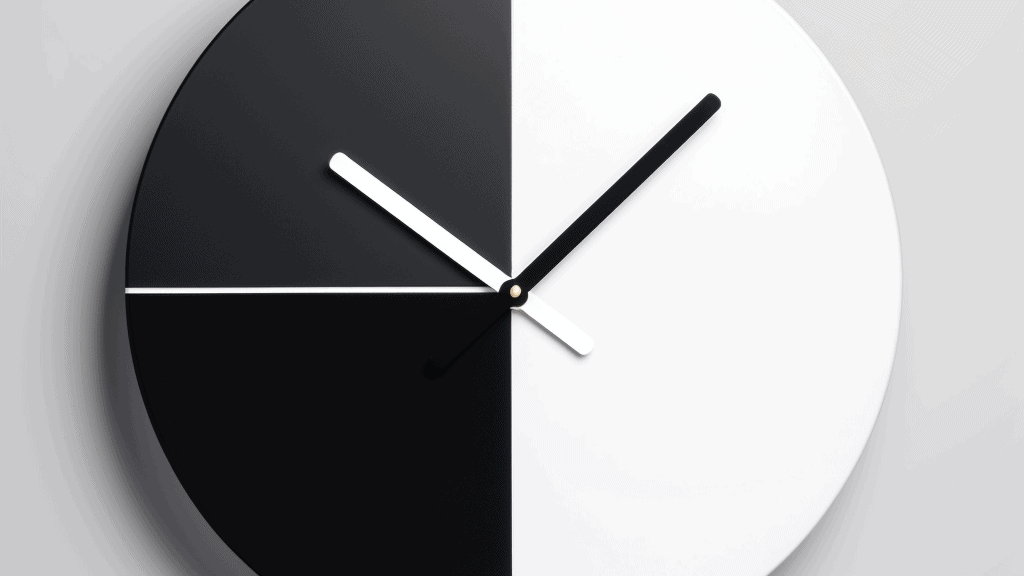 Time passage clock 