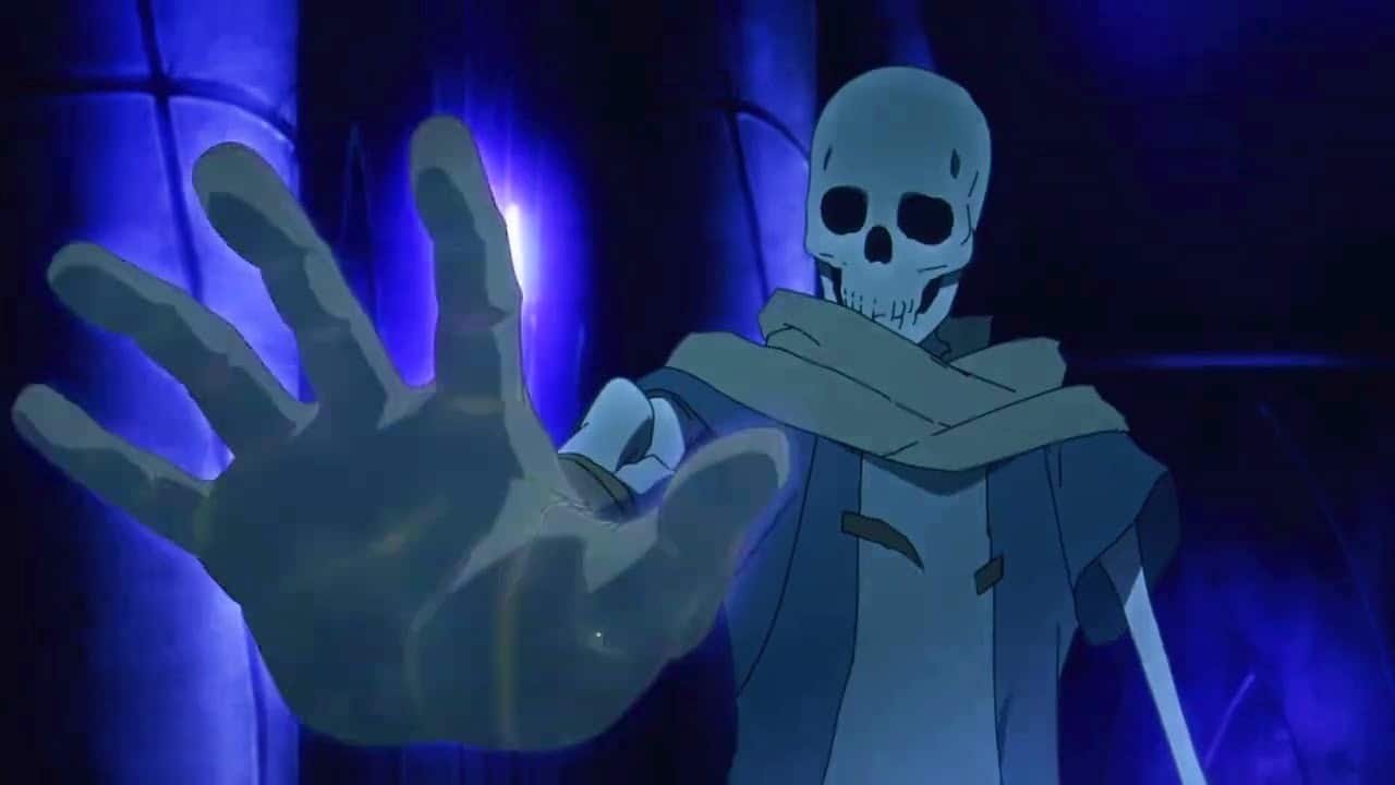 Download Anime Dance Boy With Skeleton Wallpaper | Wallpapers.com