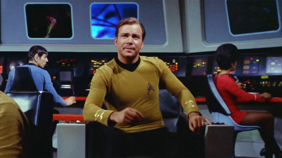 Captain Kirk in the original series