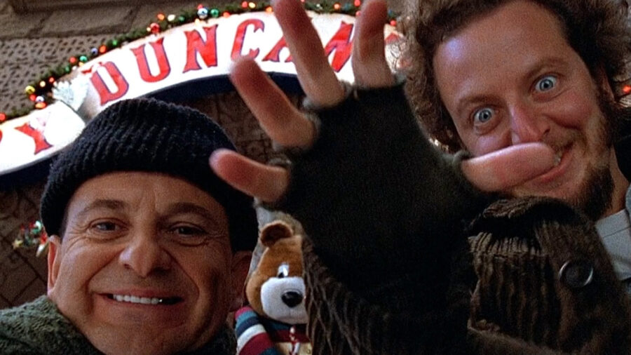 The Wet Bandits in Home Alone 2