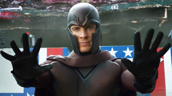 Michael Fassbender as Magneto in the X-Men movies