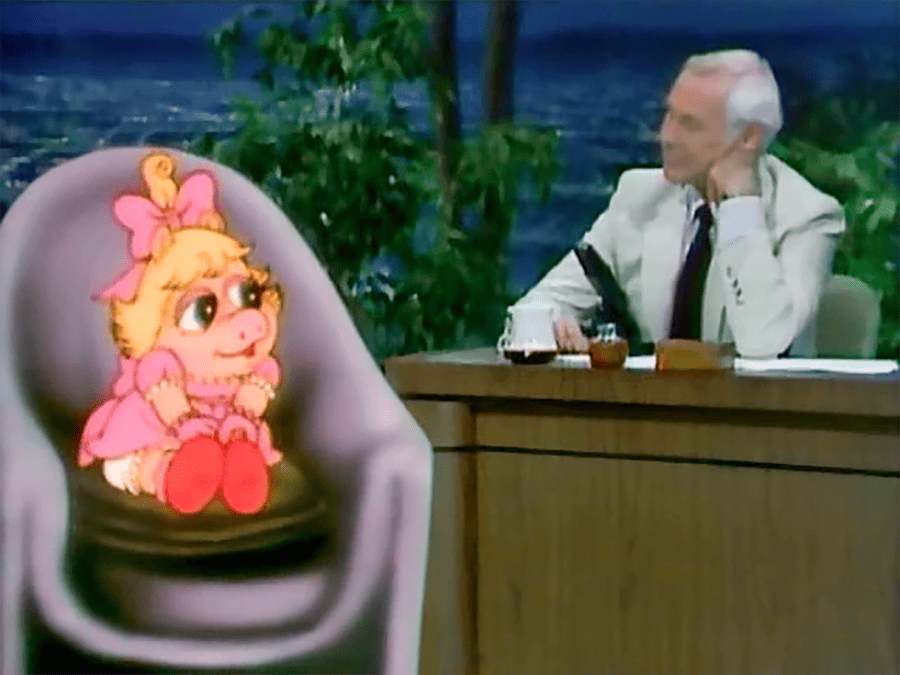 Muppet Babies and Johnny Carson