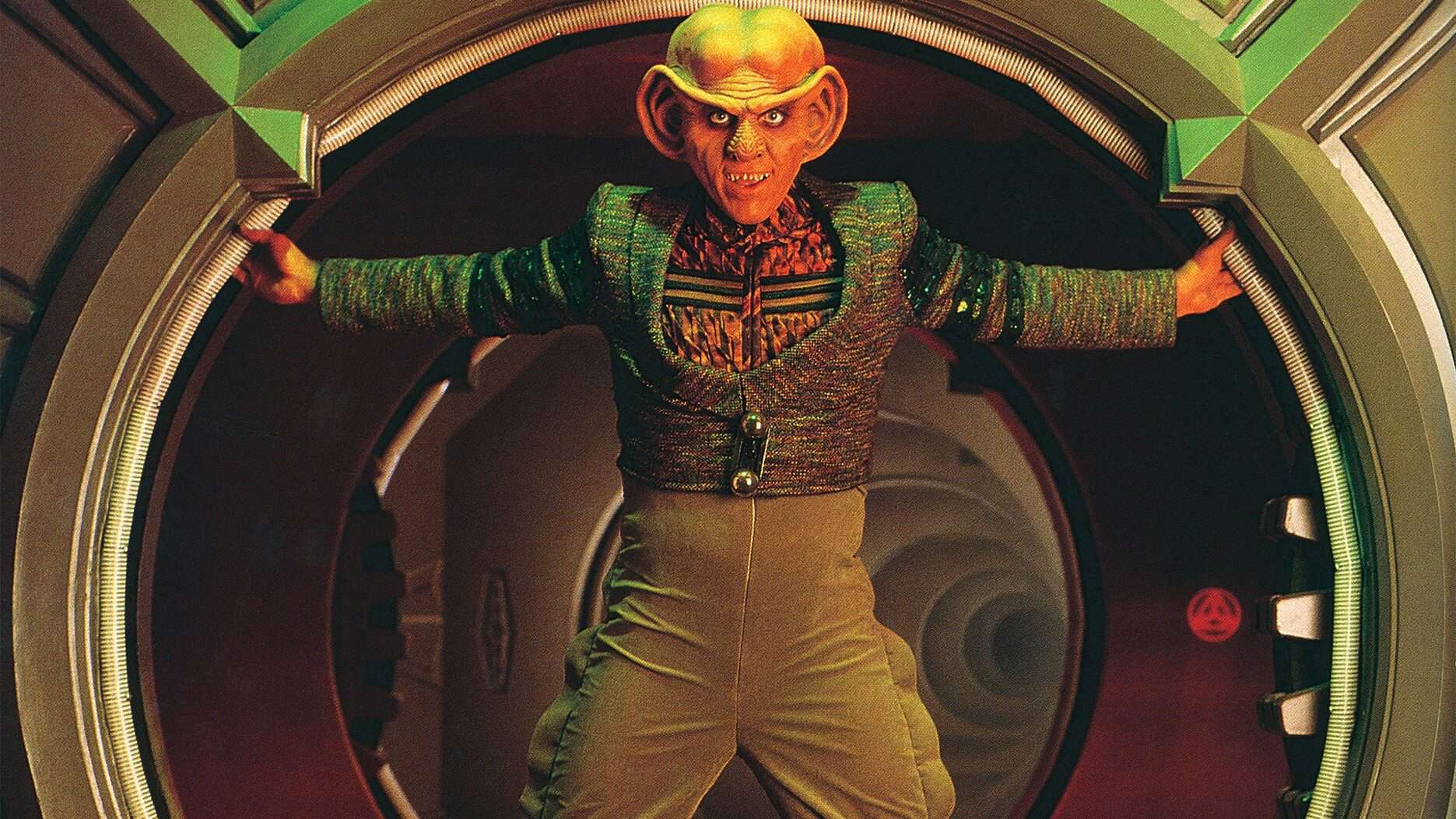 Armin Shimmerman as Quark on Star Trek: Deep Space Nine