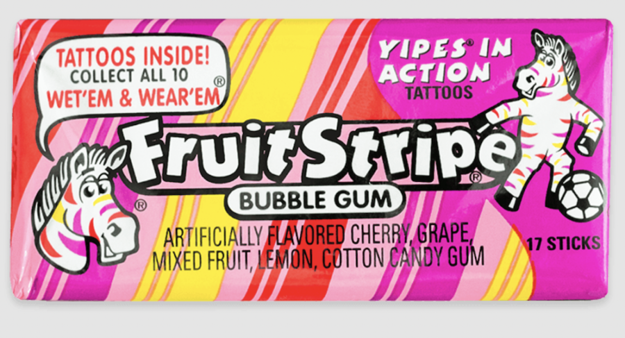 fruit stripe gum