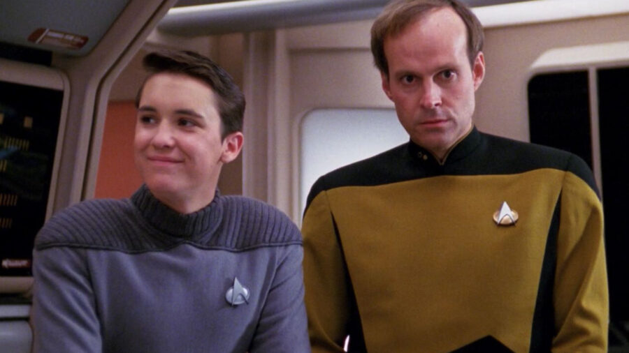 Wesley Crusher and Barclay