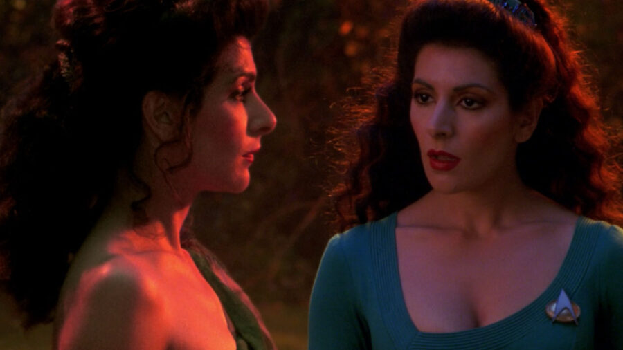 Ai version of troi in Star Trek