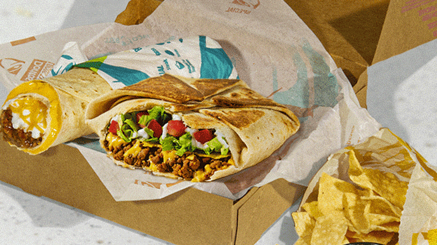 Taco Bell crispanada