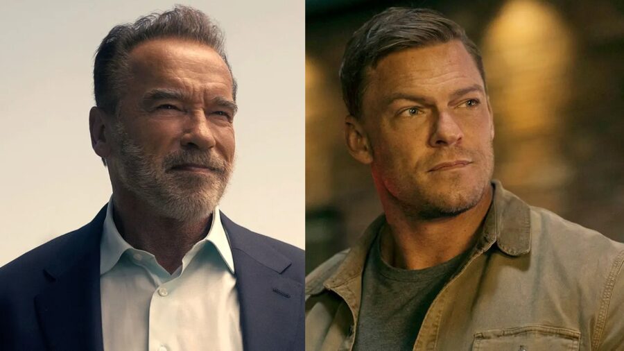 Arnold Schwarzenegger alan ritchson